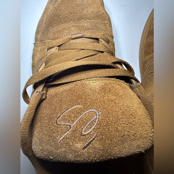 ES Accel OG Skate Shoes Men's Size 12 Brown Gum Suede Puffy Tongue - Picture 9 of 16